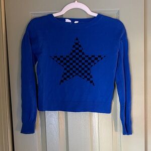GAP Blue Kids Sweater with Black Star